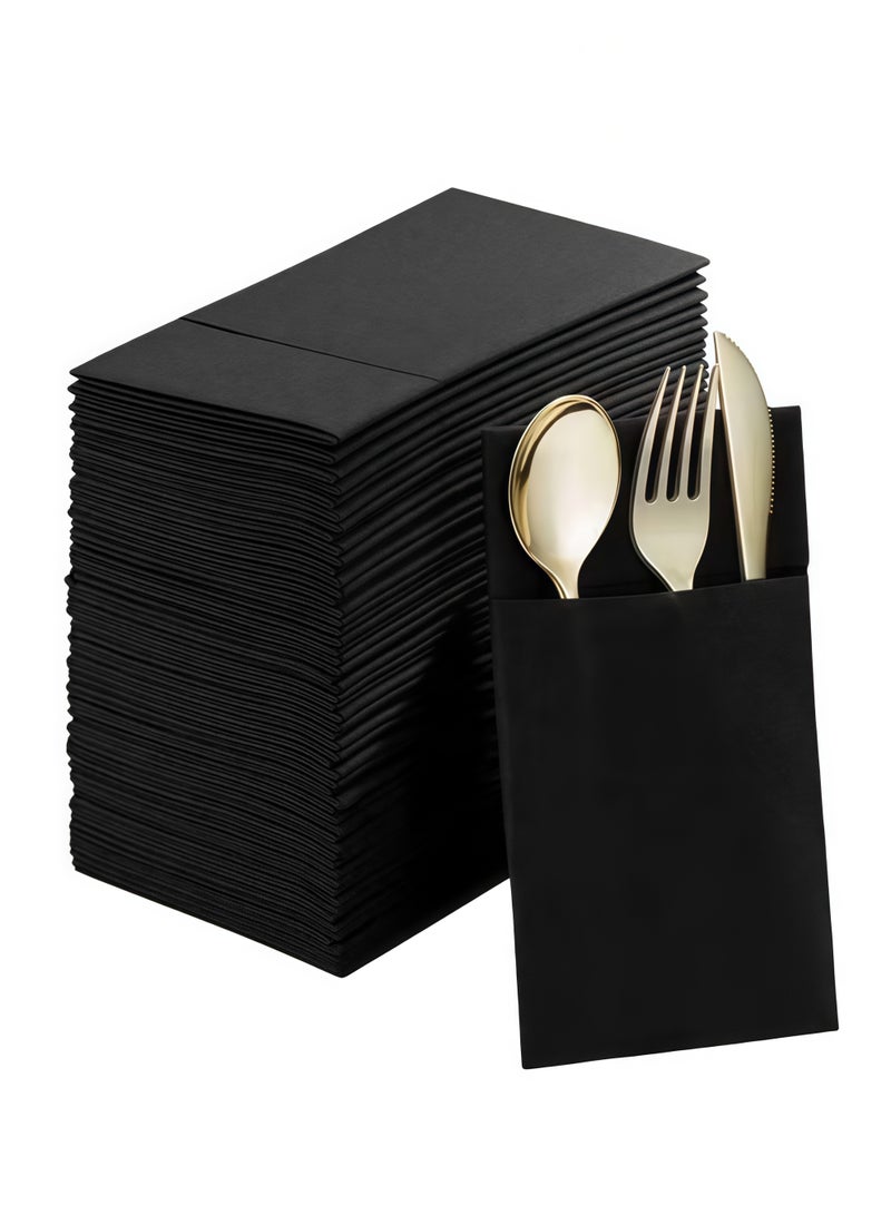 Disposable knife and fork bag restaurant napkin 40x40cm 25Pcs - Image 1
